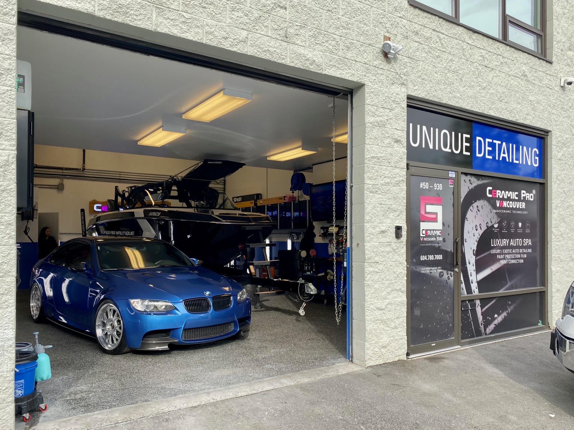 Shop Exterior and Interior
